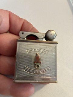 BRIQUET DRAGO LÉGION ÉTRANGÈRE INDOCHINE GRENADES HONNEUR & FIDÉLITÉ ESSENCE