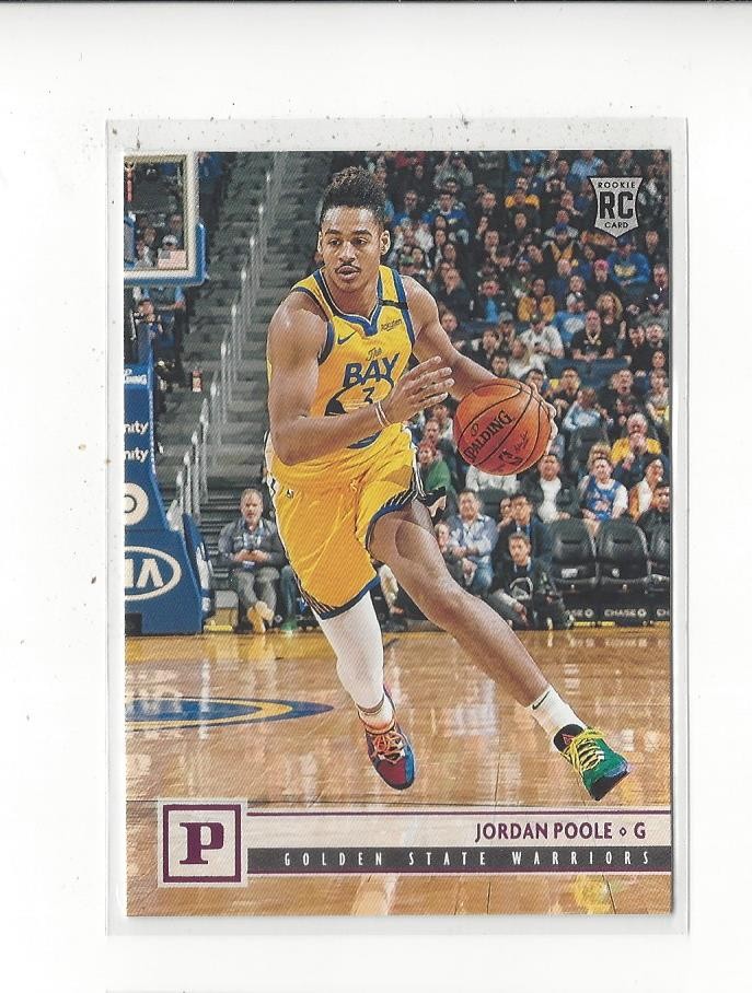 2019-20 Chronicles Pink #133 Jordan Poole (Panini) RC Rookie Warriors Pelicans