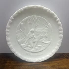 Vintage Fenton Bicentennial Liberty Plate Milk Glass - Set of Four (4) - No Box