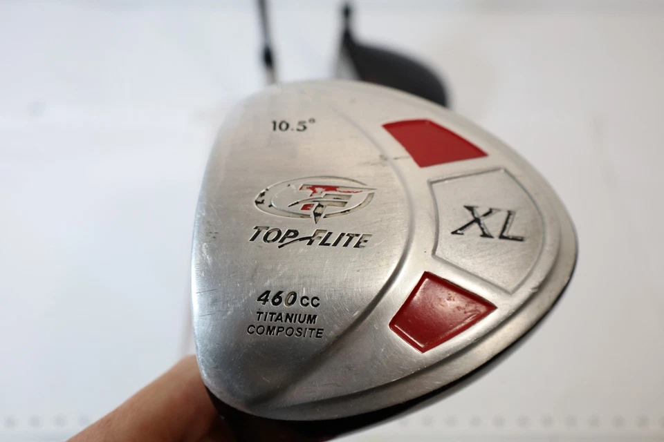 Extreme X5 Golf Chipper & 2 Top Flight XL Drivers Left Handed - Image 3 of 4