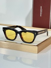 Jacques Marie Mage DEALAN 53 Havana/Yellow 53-22-147mm New With Case