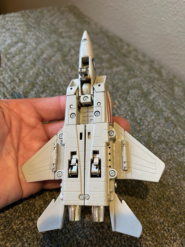 1985 Tonka Super GoBots LEADER-1 Friendly Robot Leader Jet Super Clean - Image 3 of 4