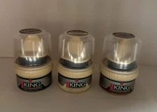 New King  Shoe Self Shinning Cream Shoe Polish Leather 50 ml Jar YOU CHOOSE COLO
