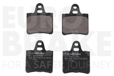 Bremsbelagsatz Scheibenbremse Hinterachse für CITROËN BX Break CX I II SM