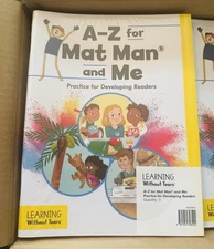 A-Z for Mat Man and Me: Practice For Developing Readers 5 Pack NEW