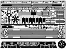 Model Car Garage 2033 1/25 1969 Dodge Dart GTS Photo Etched Detail Set