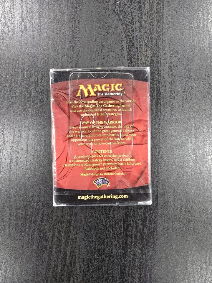 WAY OF THE WARRIOR Champions of Kamigawa NUEVO Deck Magic The Gathering Foto 2 de 4