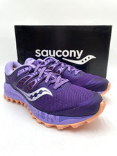 Saucony PEREGRINE ISO Women's NEW Trail-running Shoes Purple Multiple Sizes