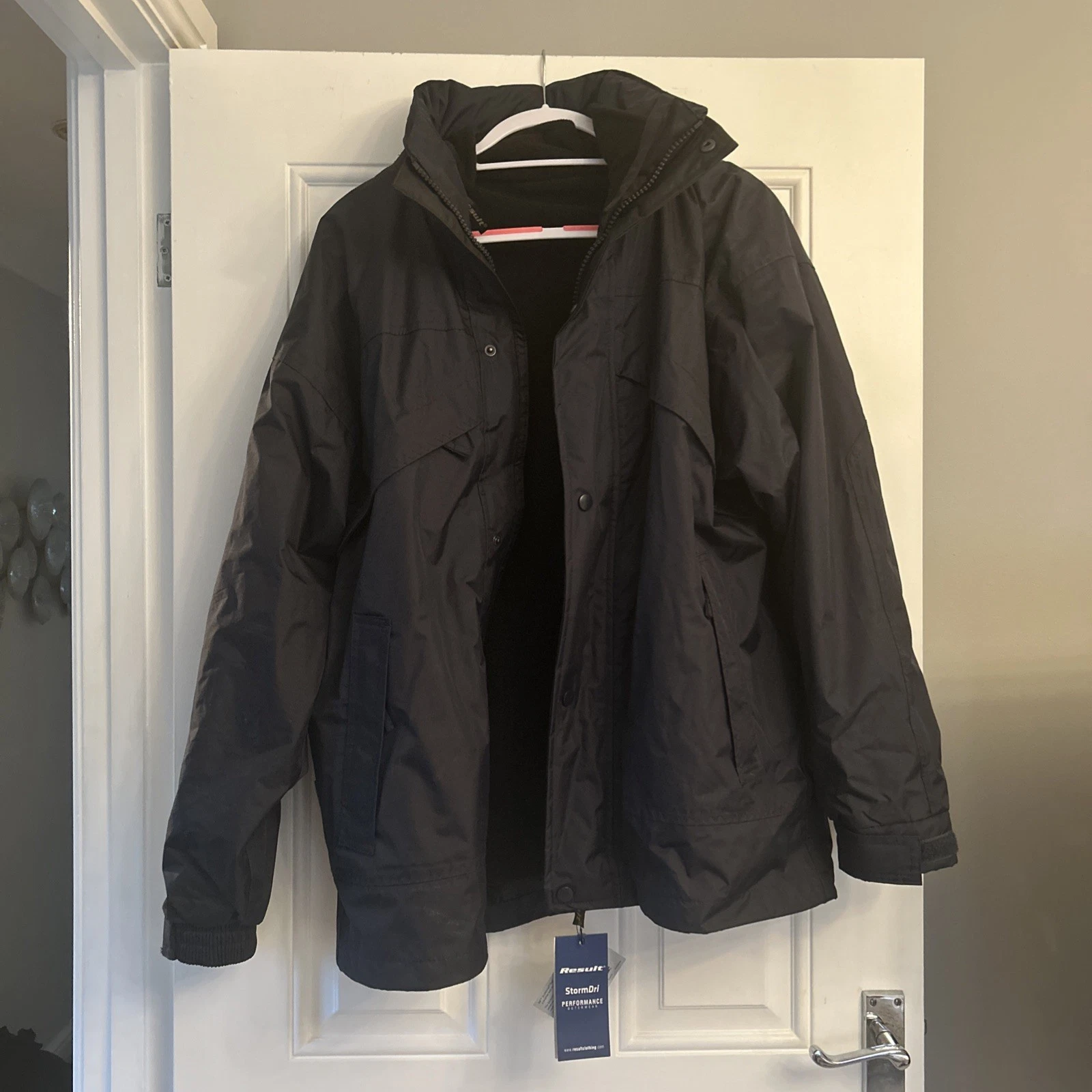 Adult Result 3-in-1 Zip and clip Jacket Warm Hooded Coat