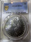 1904 🔥Rare Date🔥Morgan Silver Dollar MS 62 PCGS