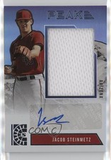2022 Panini Capstone Peak Material Signatures Jacob Steinmetz #PMS-JS Auto 0u2j