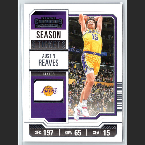 Austin Reaves [Season Ticket] #15 card