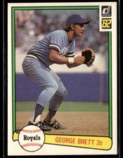 1982 Donruss #34 George Brett Royals Baseball Card 2402D