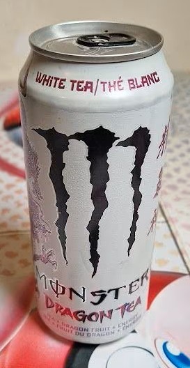 LATTINA MONSTER ENERGY DRINK WHITE TEA DRAGON TEA FULL PIENA