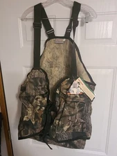 Sport Line Mossy Oak Mobu Camo Turkey Hunting Vest Padded Seat Cushion Lg . B4