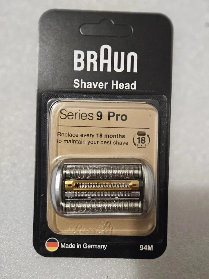 Braun 94M Series 9 Pro Electric Shaver Head Replacement Foil Cutter Original.. N