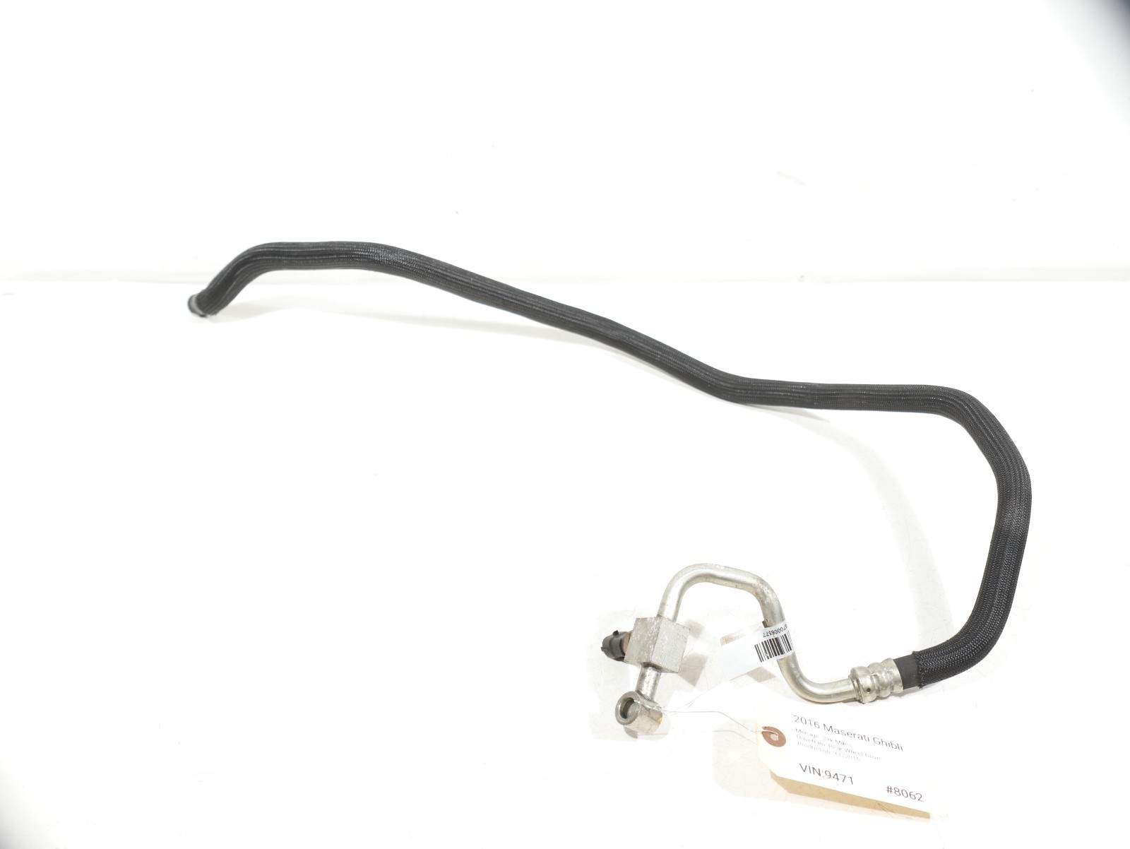 14-20 Maserati Ghibli Power Steering Pump Oil Fluid Hose Line Pipe 670006577 OEM