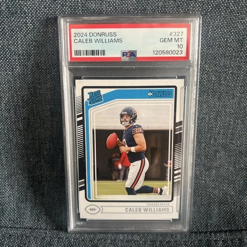 2024 Panini Donruss - Rated Rookie Caleb Williams #327 (RC) PSA 10