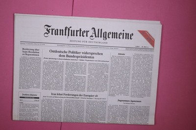 231573 FRANKFURTER ALLGEMEINE ZEITUNG FAZ Montag, 13. September 2004, Nr. 213 /