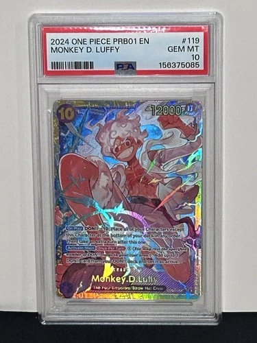 2024  Luffy -119 PSA 10