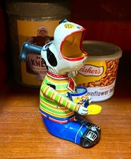 T.P.S Topre Tin Toy Candy-eating dog F/S FEDEX