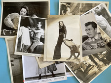 VINTAGE PHOTOS GRETA GARBO JUDY GARLAND AVA GARDNER HEPBURN ETC.