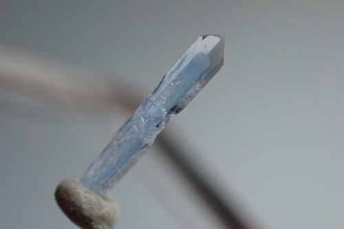 JEREMEJEVITE * PALE BLUE FINE CRYSTAL !!! Ameib Farm 60, Erongo, NAMIBIA - Picture 20 of 22