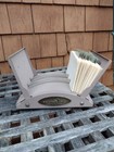 Vintage Metal Rolodex V-File V535 Organizer, Recipe, Mcm