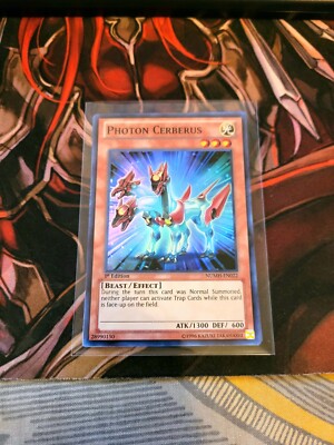 YUGIOH TCG PHOTON CERBERUS NUMH-EN022 SUPER 1ST EDITION