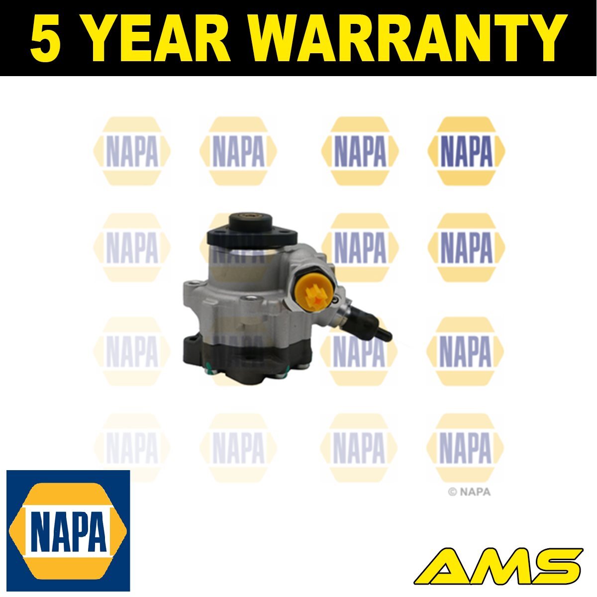 Fits Land Rover Range 2002-2012 4.4 D Power Steering Pump NAPA QVB000110