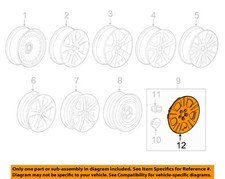 Chevrolet GM OEM 15-16 Trax Wheels-Wheel Cover 95321383