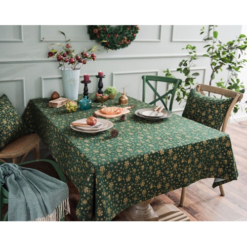 Rectangular Tablecloth Evening Party Printed Dining Table Cloth Cover Home Decor - Picture 19 of 23