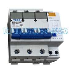 FOR TECO 3P over temperature protection Circuit breaker BM-63 C50A MXAC/DC24-48V