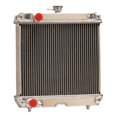 Fongoff 2-Row Aluminum Radiator For Kubota F2260 F2560 B2710HSD B2410HSD Models-