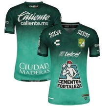 LEON FC HOME 21/22 - FOOTBALL SOCCER - GREEN - MEDIUM Slim Fit