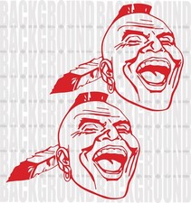 2 Atlanta Braves Cornhole Decals Each 15.5x12.5" Bean Bag Toss Sticker