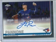Thomas Pannone 2019 Topps Chrome Autograph Rookie