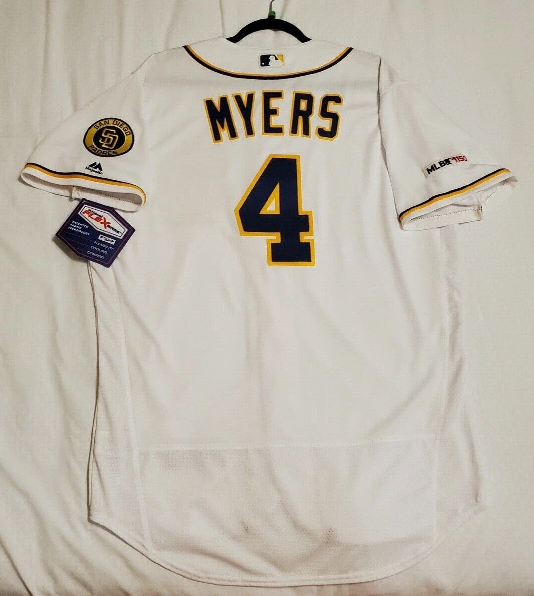 AUTHENTIC MAJESTIC 48 XL SAN DIEGO PADRES WIL MYERS, FLEX BASE