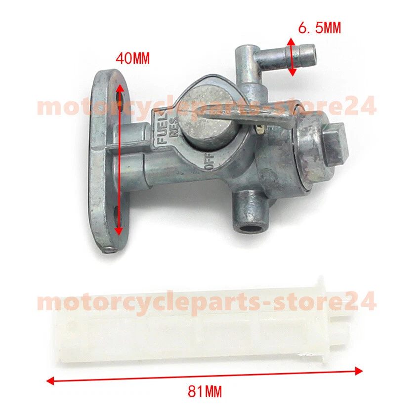 Válvula interruptor combustible tanque gasolina Petcock para Suzuki DS100 DS125 DS185 DS250 1980-1981 Foto 2 de 4