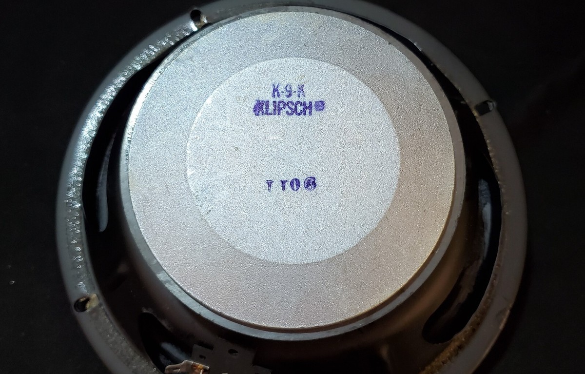 Klipsch K-9-K Woofer from Original KG2 Speaker Defective but Still