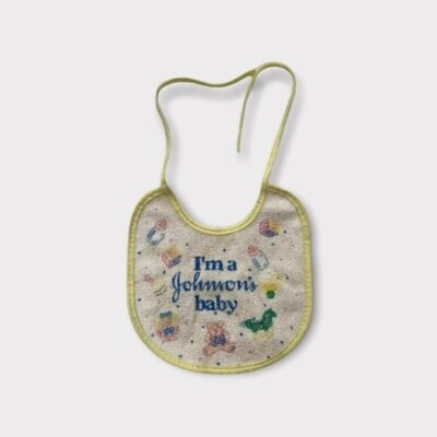 Johnson's Vintage Bib I'm A Johnson's Baby