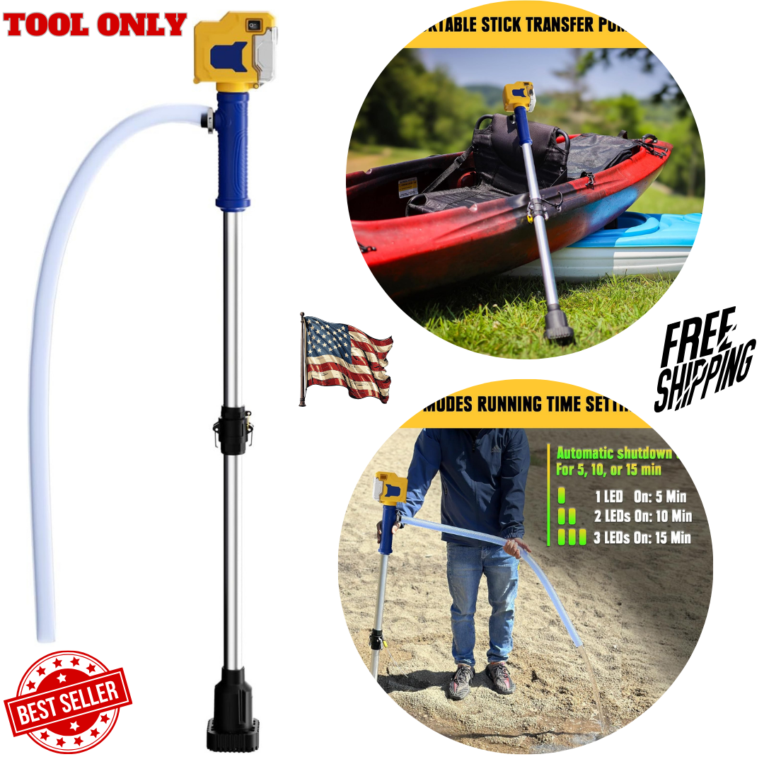 20V MAX Cordless Brushless Water Transfer Pump 720GPH for Dewalt Batteries