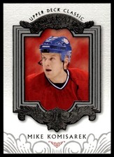 2003 Upper Deck Classic Portraits #53 Mike Komisarek - Montreal Canadiens
