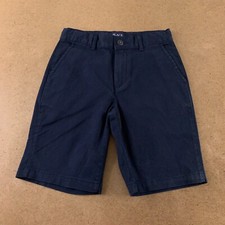 The Children's Place Boys Size 8 Navy Uniform Woven Stretch Chino Shorts New