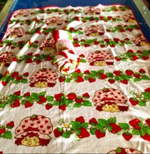 Strawberry Shortcake Fleece Blanket