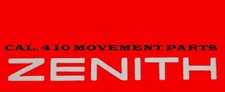Zenith El Primero Cronografo Cal. 410 Parti usate