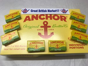Anchor Butter Portions- Individually Foil Wrapped -quantity 10 or 25 Travel pack | eBay