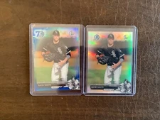 2017 BOWMAN GAVIN SHEETS 2 CARD LOT SEE DESCRIPTION