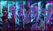 Anime Cyberpunk Edgerunners Lucy Edgerunners Gaming Mat Desk 11627