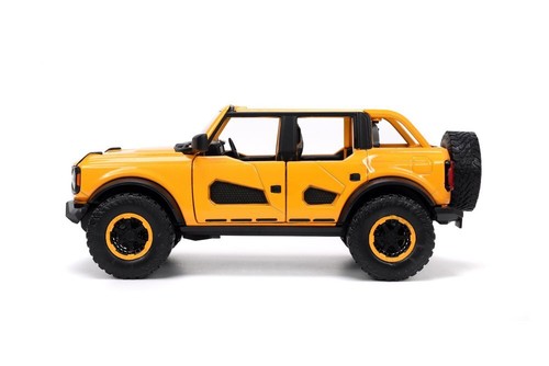 2021 FORD BRONCO WITH EXTRA WHEELS 1/24 scale DIECAST CAR JADA TOYS 34025 - 第 6/10 張圖片